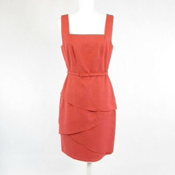 David Meister Dresses & Skirts - David Meister pink tiered dress 8